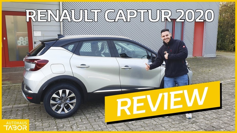 Mann vor Renault Captur