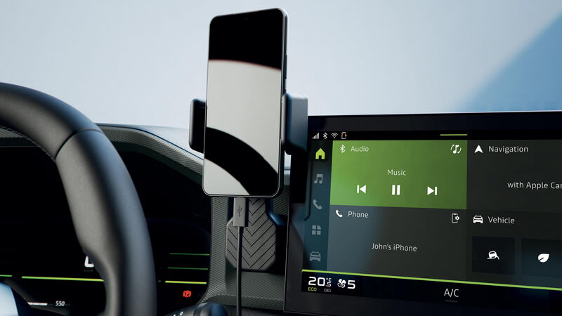 Dacia YouClip Induktive Smartphone-Ladefl&auml;che