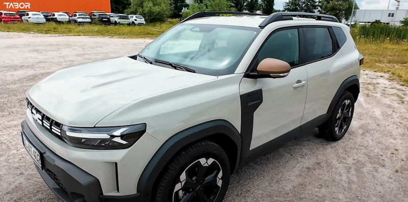 Dacia modulare Dachreling - L&auml;ngsstellung