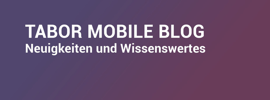 Header zum Tabor Mobile Blog