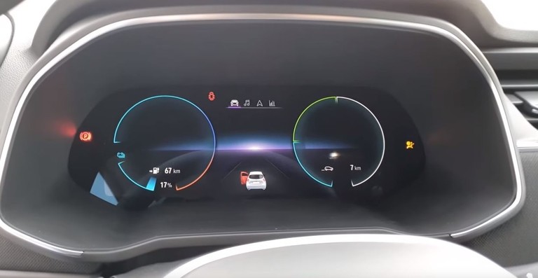 Bordcomputer im neuen Renault Zoe