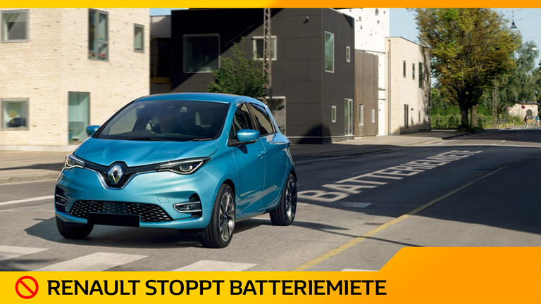 Renault stoppt Batteriemiete