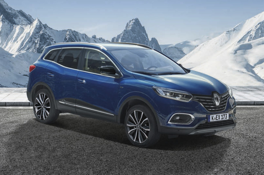 Renault Kadjar in blau