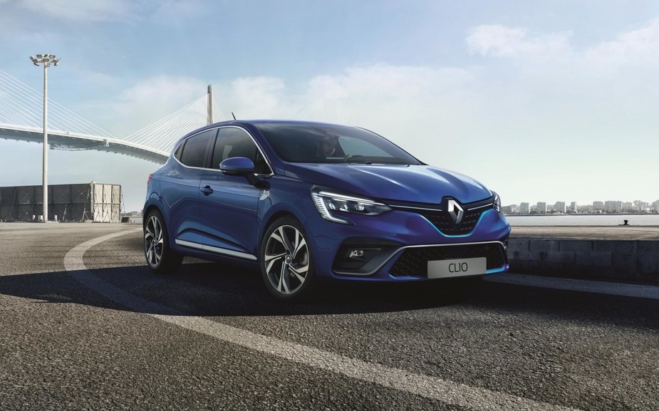 Renault Clio blau